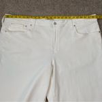 Madewell  The Perfect Vintage Wide Leg Crop‎ Jeans White 26W Photo 6
