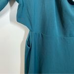 Lulus NWT  Wondrous Romance Dark Green One-Shoulder Mermaid Maxi Dress XL Photo 6