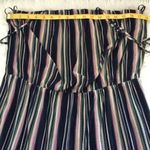 Collective Concepts Madison Micro pleat Stripe Spaghetti Strap Jumpsuits XXL Photo 2