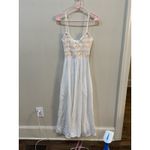 Free People solid sweet nothings midi dress in Marshmellow, Size Small Smocked Photo 3