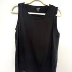 Talbots Black Pima Cotton Pullover Sweater Best Photo 0