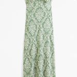 Abercrombie & Fitch Ruffle Sleeve Slip Maxi Dress Photo 0