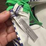 Anthropologie Maeve by Women’s XS Blue Striped Green Swim Top Photo 2