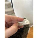 Bogner Wool & Mohair Blend Brown Metallic Zebra Print Sweater Size 10 Photo 5