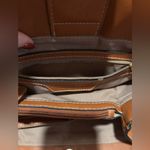 London Fog  Brown 4 Compartment Handbag Photo 9