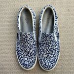J.Crew Floral Slip On Shoes Size 8.5 Photo 1