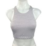 Outdoor Voices  Purple Pastel High Neck Racerback Yoga Athletic Sports Bra Sz XS Photo 0