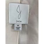 Joie NWT  Floral Linen Blend Blazer Neutral Tan White‎ Botanical Jacket Size M Photo 3