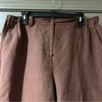 Bloomingdales Vintage Bloomingdale’s Chocolate Brown Silk Suit Set Photo 8