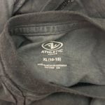 Athletic Carbon Gray Women Cut Out Back Crewneck Muscle Tank Top Shirt SZ XL Photo 7