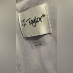 Silver Flutter Sleeve Midi Sundress for Wedding Guests Gray Size 10 Photo 5