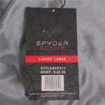 Spyder Active Tank Top Gray Sleeveless Scoop Neck Racerback Side Cinch L New Photo 9