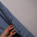 Susan Graver  Pure Blue Linen Blend Pull On Pants XL Coastal Lagenlook Breathable Photo 2