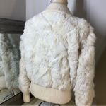 wilson's leather  Maxima white Rabbit Fur Jacket Photo 6