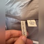 Cato Women’s Live Well Active Metallic Silver Puffer Vest Size Large Photo 2