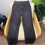 MOTHER Denim MOTHER The Patch Pocket Rambler Zip Sneak Jeans Photo 3