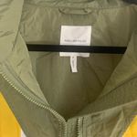 Avec Les Filles  Colorblock Nylon Track Jacket - Size‎ S - Olive Multi - NWT Photo 6