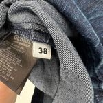 Gestuz denim two tone blue long sleeve pullover dress size 38 / US medium Photo 10