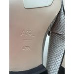 AGL Ivory snake embossing Loafers ATTILIO GIUSTI LEOMBRUNI Women size 41.5 Photo 4