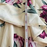 Lulus Lulu’s French Countryside Blush Floral Print High Low Hem Midi Dress Size S Photo 13