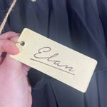 Elan NWT Strapless Maxi Ruffle Flowy Dress in Black Size L Photo 8