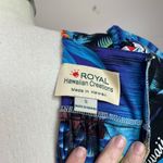 Royal Hawiian Creations Vintage Sunset Island Midi Dress Sz S Blue Photo 10