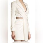 Lavish Lice Lavish Alice White Pearl Cut-Out Blazer Dress Size 10 Bridal Bachelorette NWT Photo 3