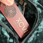 XCVI NWT  Forest Green‎ Full Zip Velvet Velour Vest w/ Pockets Size Small Photo 2