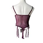 Victoria's Secret Burgundy Velvet Teddy Bodysuit
Vintage, Sz 36B Photo 1