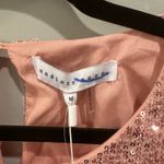 Endless Rose  NWT Pink Sequins Puff Sleeve Cropped Top Photo 9