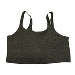 Aerie Offline Recharge Sports Bra Olive Green Spacedye Space Dye Longline S Photo 5