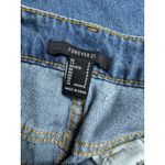 Forever 21 NWT  Blue Denim Zip Off Convertible Straight Maxi Skirt Size Small Photo 6