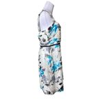 Daniel Cremieux Cremieux Taylor Blue White Floral Sleeveless Dress sz 14 Retails $139 NWT Photo 2