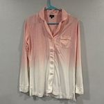 Cosabella Pink Ombre Button Down Shirt Small S Photo 0