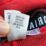 Victoria's Secret Victoria’s Secret Waffle Knit Long Sleeve Plaid Pajama Set Red Medium Photo 4