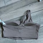 Nike One-Shoulder Taupe Bandeau Photo 3