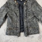 Chico's  Embellished‎ Jacket Beaded Neckline 3/4 Sleeve Party Occasion Size 3 Photo 5