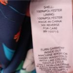 Nanette Lepore  navy floral dress size 8 Photo 6