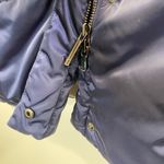 Preta LoBue Blue Hooded Puffer Coat Nylon Cold Winter Size L Photo 8