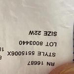 Just My Size JMS  WOMENS SWIM TOP SIZE 22W ROYAL BLUE FLORAL PRINT UNDERWIRE Photo 10