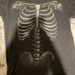 American Eagle Outfitters Oversized Skeleton Tshirt Halloween  Photo 0
