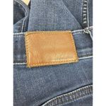 Madewell * Stovepipe Jeans Womens 23P Blue Casual Light Wash Raw Hem Ankle Crop Photo 2