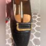 Salvatore Ferragamo  Black Leather Vintage  Women's Shoes made in Italy classic Photo 2