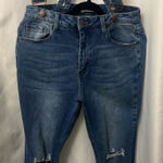 Vibrant  Blue Women's Denim Overalls Photo 0