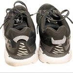 Hoka  One One Womens 10 Clifton  Black/White Mesh Athletic Sneaker Shoe Photo 4