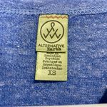 Alternative Apparel Earth Women’s Basic Short Sleeve Tee Shirt Heather Blue XS Photo 3