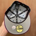 New Era Cap Myfitteds Colorado Rockies elite series koi pond sublimated print 25th anniversary in store exclusive size 7 1/4 brand new Photo 4