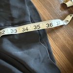 Ramy Brook  Black Satin Ezra Jumpsuit size 8 wide leg designer classic piece Photo 10