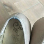 Seychelles  Women's Platform Wedge Shoes Wide Cinch Mid Strap Tan Gray Sz 10 Photo 7