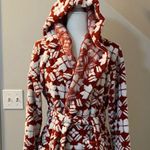 Vera Bradley  jacquard fleece robe in Star Intarsia Red size small / medium Photo 1